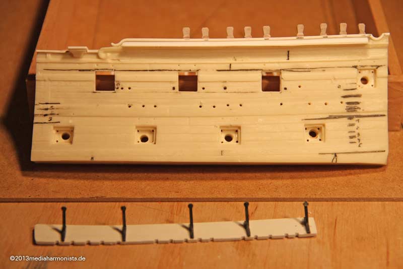 Vaisseau HMS Victory Exploration de quoi qu´on peut faire :-) ... 1/100ème Réf 80897  Deep17-130228_6523
